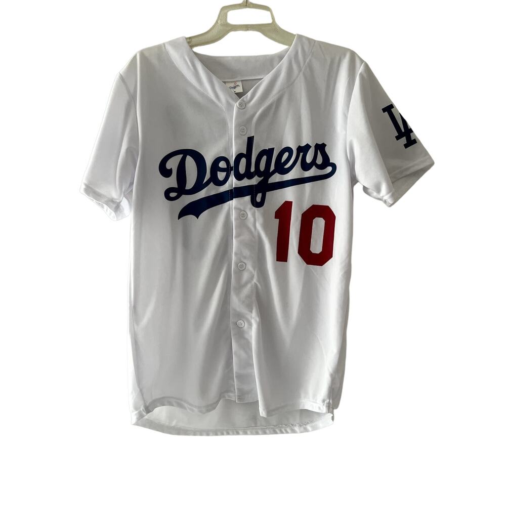 Justin Turner LA Dodgers MLB Baseball Button Up SGA New Size Medium Pine Tar